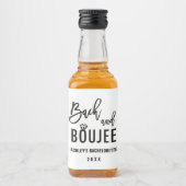 バッハとブージーバチェロレッテの恩恵 リキュールボトルラベル (正面)