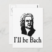 バッハになる ポストカード (正面/裏面)