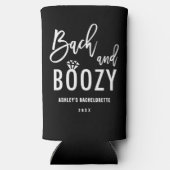 バッハアンドブージーバチェロレッテブライダルパーティ スリム缶クーラー (裏面)