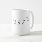 バッハタダンスマグ コーヒーマグカップ (正面右)