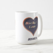 バッハタラブハート コーヒーマグカップ (正面右)