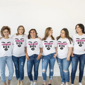 バッハパーソナリティータイプフェイスバチェロレッテパーティー Tシャツ