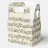 バッハ第2チェロスイート音楽原稿 フェイバーボックス (オープン)