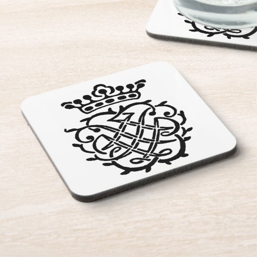 バッハ記章 コースター (左側)