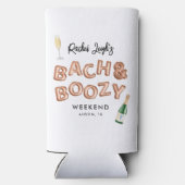 バッハ & ブージー ローズゴールド ブライズメイド ウィークエンド スリム缶クーラー (裏面)