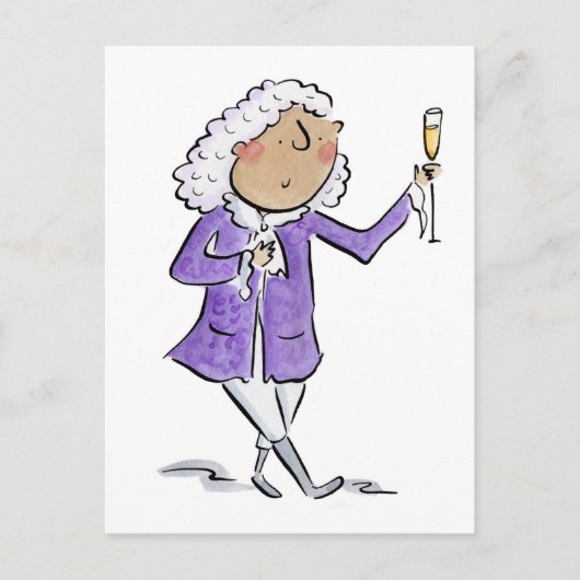 バッハ ポストカード (正面)