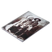 バッファローとの旅行の主なシッティングブル(1831-90年) ノートブック (左側)