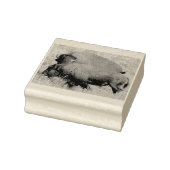 バッファローのウッドアートスタンプ ラバースタンプ (スタンプ)