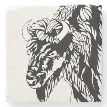 バッファローのコースター