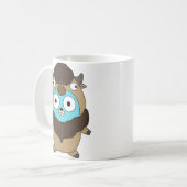 バッファローのコーヒー・マグ コーヒーマグカップ (正面左)