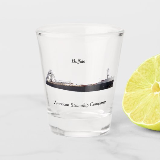 バッファローのショットグラス ショットグラス (正面)