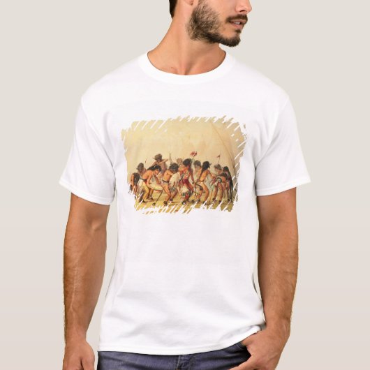 バッファローのダンス、c.1832 tシャツ (正面)
