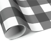 バッファローのチェック ラッピングペーパー (ロールコーナー)