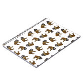 バッファローのトスのノート ノートブック (左側)