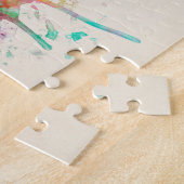 バッファローのニューヨークのスカイラインの都市景観 ジグソーパズル (側面)