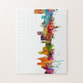 バッファローのニューヨークのスカイライン ジグソーパズル (縦)