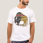 バッファローのネイティブアメリカンのTシャツ Tシャツ (正面)