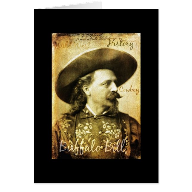 バッファローのビルの使い古しのカウボーイ (正面)