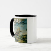 「バッファローのビルの野生の西およびCoのための広告 マグカップ (正面左)