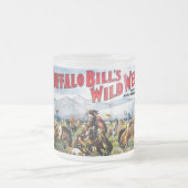 バッファローのビルの野生の西のマグ フロストグラスマグカップ (中央)