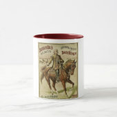 バッファローのビルの野生の西の日刊新聞ショー マグカップ (中央)