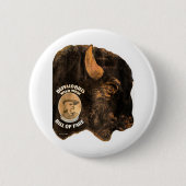 バッファローのビルの野生の西ショーのヴィンテージ1898年 缶バッジ (正面)