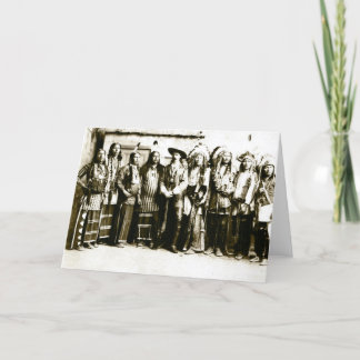 バッファローのビルの野生の西ショー カード