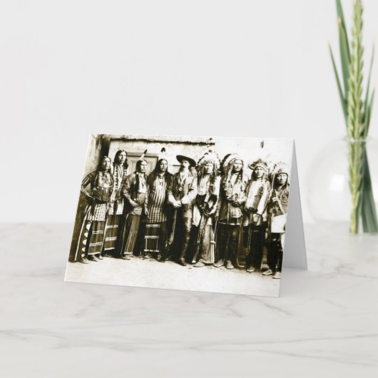 バッファローのビルの野生の西ショー カード (正面)