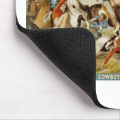 バッファローのビルの野生の西ショー マウスパッド (コーナー)