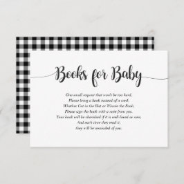 バッファローのプレイドが本の赤ちゃんシャワーを持ってくる エンクロージャーカード