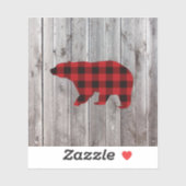 バッファローのプレイドは野生の1つの誕生日パーティー シール (シート)