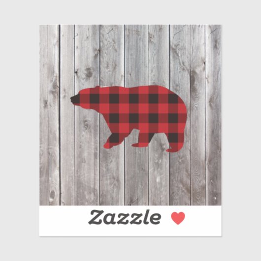 バッファローのプレイドは野生の1つの誕生日パーティー シール (シート)