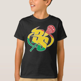 バッファローの兵士のラクロスの子供のTシャツのデザイン3 Tシャツ