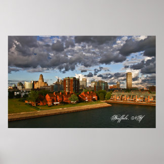 バッファローの可能性で曇った。 ポスター