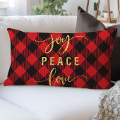 バッファローの喜び平和の愛 ランバークッション