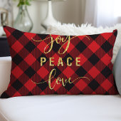 バッファローの喜び平和の愛 ランバークッション