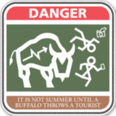 バッファローの夏 シール (正面)