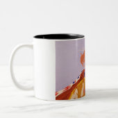 バッファローの夢みる人 ツートーンマグカップ (左)