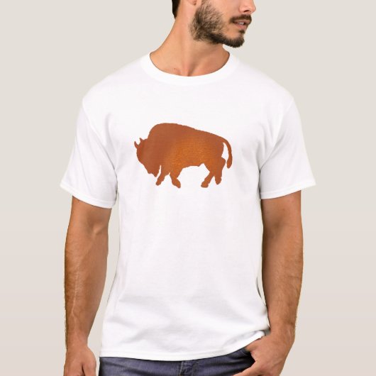 バッファローの大地 Tシャツ (正面)