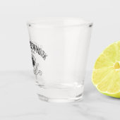 バッファローの小グラス ショットグラス (右)