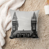 バッファローの州の精神病院の装飾用クッション クッション (ブランケット)