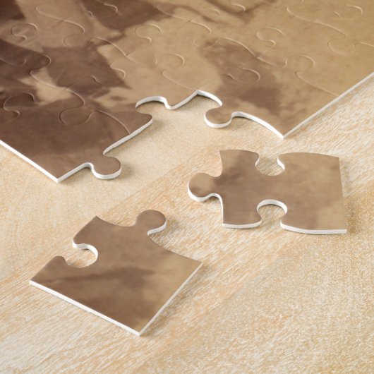 バッファローの戦士:アメリカの黒い戦闘騎兵 ジグソーパズル (側面)