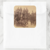 バッファローの戦士：アメリカの黒い戦闘騎兵 スクエアシール (バッグ)