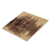 バッファローの戦士：アメリカの黒い戦闘騎兵 タイル (側面)