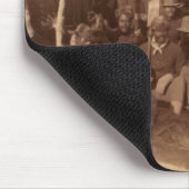 バッファローの戦士：アメリカの黒い戦闘騎兵 マウスパッド (コーナー)