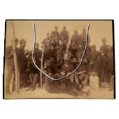 バッファローの戦士：アメリカの黒い戦闘騎兵 ラージペーパーバッグ (正面)