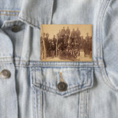 バッファローの戦士：アメリカの黒い戦闘騎兵 缶バッジ (インサイチュ)