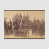 バッファローの戦士：アメリカの黒い戦闘騎兵 薄葉紙 (正面)