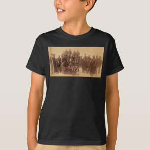 バッファローの戦士:アメリカの黒い戦闘騎兵 Tシャツ
