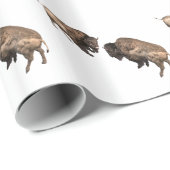 バッファローの挑戦 ラッピングペーパー (ロールコーナー)